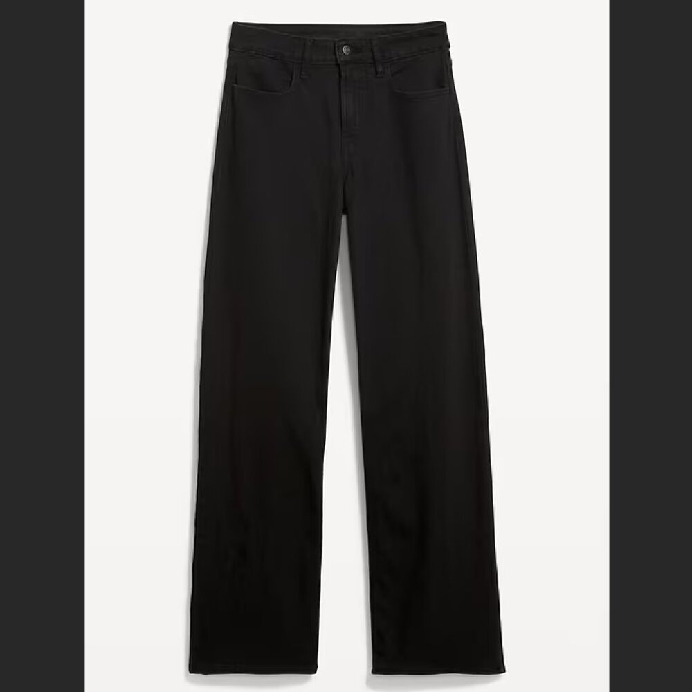 Old Navy Wow Wide Leg Black Jeans | Size 16 | Great for Fall